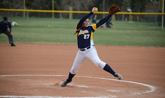 Amanda Roark is a senior pitcher for the Montana State softball team and is the secretary for the MSUB SAAC.